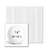 Picture of Compose Linen | Set of 2 | 16" Sunbrella Boxed Round Outdoor Throw Pillows with Premium Inserts