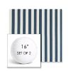 Picture of Costa Capris | Set of 2 | 16" Sunbrella Boxed Round Outdoor Throw Pillows with Premium Inserts