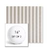 Picture of Costa Nickel | Set of 2 | 16" Sunbrella Boxed Round Outdoor Throw Pillows with Premium Inserts
