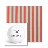Picture of Costa Sundried | Set of 2 | 16" Sunbrella Boxed Round Outdoor Throw Pillows with Premium Inserts