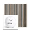 Picture of Cultivate Stone | Set of 2 | 16" Sunbrella Boxed Round Outdoor Throw Pillows with Premium Inserts