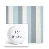 Picture of Direction Dew | Set of 2 | 16" Sunbrella Boxed Round Outdoor Throw Pillows with Premium Inserts