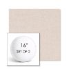 Picture of Dither Antique | Set of 2 | 16" Sunbrella Boxed Round Outdoor Throw Pillows with Premium Inserts