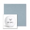 Picture of Exhale Dewdrop | Set of 2 | 16" Sunbrella Boxed Round Outdoor Throw Pillows with Premium Inserts