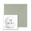 Picture of Exhale Rainwashed | Set of 2 | 16" Sunbrella Boxed Round Outdoor Throw Pillows with Premium Inserts