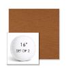 Picture of Exhale Teak | Set of 2 | 16" Sunbrella Boxed Round Outdoor Throw Pillows with Premium Inserts