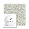 Picture of Exquisite Aloe | Set of 2 | 16" Sunbrella Boxed Round Outdoor Throw Pillows with Premium Inserts