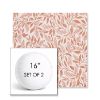 Picture of Exquisite Guava | Set of 2 | 16" Sunbrella Boxed Round Outdoor Throw Pillows with Premium Inserts