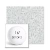 Picture of Exquisite Mist | Set of 2 | 16" Sunbrella Boxed Round Outdoor Throw Pillows with Premium Inserts