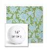 Picture of Floral Song Spring | Set of 2 | 16" Sunbrella Boxed Round Outdoor Throw Pillows with Premium Inserts