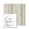 Picture of Harvest Nile | Set of 2 | 16" Sunbrella Boxed Round Outdoor Throw Pillows with Premium Inserts