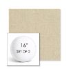 Picture of Heritage Papyrus | Set of 2 | 16" Sunbrella Boxed Round Outdoor Throw Pillows with Premium Inserts