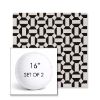 Picture of Hoopla Panda | Set of 2 | 16" Sunbrella Boxed Round Outdoor Throw Pillows with Premium Inserts