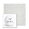 Picture of Idol Cloud | Set of 2 | 16" Sunbrella Boxed Round Outdoor Throw Pillows with Premium Inserts