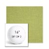 Picture of Idol Leaf | Set of 2 | 16" Sunbrella Boxed Round Outdoor Throw Pillows with Premium Inserts