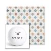 Picture of Infused Gem | Set of 2 | 16" Sunbrella Boxed Round Outdoor Throw Pillows with Premium Inserts