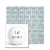 Picture of Key Figure Twilight | Set of 2 | 16" Sunbrella Boxed Round Outdoor Throw Pillows with Premium Inserts