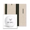 Picture of Khaima Moringa | Set of 2 | 16" Sunbrella Boxed Round Outdoor Throw Pillows with Premium Inserts