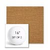 Picture of Kudos Amber | Set of 2 | 16" Sunbrella Boxed Round Outdoor Throw Pillows with Premium Inserts