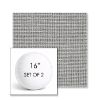 Picture of Kudos Newsprint | Set of 2 | 16" Sunbrella Boxed Round Outdoor Throw Pillows with Premium Inserts