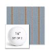 Picture of Linger Slate | Set of 2 | 16" Sunbrella Boxed Round Outdoor Throw Pillows with Premium Inserts