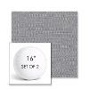 Picture of Linville Denim | Set of 2 | 16" Sunbrella Boxed Round Outdoor Throw Pillows with Premium Inserts