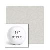 Picture of Lively Parchment | Set of 2 | 16" Sunbrella Boxed Round Outdoor Throw Pillows with Premium Inserts