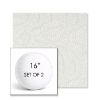 Picture of Lively Sage | Set of 2 | 16" Sunbrella Boxed Round Outdoor Throw Pillows with Premium Inserts