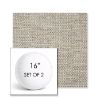 Picture of Mainstreet Dove | Set of 2 | 16" Sunbrella Boxed Round Outdoor Throw Pillows with Premium Inserts