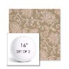 Picture of Martha Floral Spring | Set of 2 | 16" Sunbrella Boxed Round Outdoor Throw Pillows with Premium Inserts