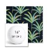 Picture of Martinique Twilight | Set of 2 | 16" Sunbrella Boxed Round Outdoor Throw Pillows with Premium Inserts