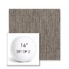 Picture of Metamorphic Fog | Set of 2 | 16" Sunbrella Boxed Round Outdoor Throw Pillows with Premium Inserts