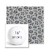 Picture of Mia Sapphire | Set of 2 | 16" Sunbrella Boxed Round Outdoor Throw Pillows with Premium Inserts