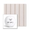 Picture of Mixi Linen | Set of 2 | 16" Sunbrella Boxed Round Outdoor Throw Pillows with Premium Inserts