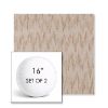 Picture of Mountains Sand | Set of 2 | 16" Sunbrella Boxed Round Outdoor Throw Pillows with Premium Inserts