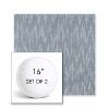 Picture of Mountains Slate | Set of 2 | 16" Sunbrella Boxed Round Outdoor Throw Pillows with Premium Inserts