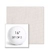 Picture of Nova Glow | Set of 2 | 16" Sunbrella Boxed Round Outdoor Throw Pillows with Premium Inserts