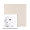 Picture of Nuance Cloud | Set of 2 | 16" Sunbrella Boxed Round Outdoor Throw Pillows with Premium Inserts