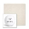 Picture of Nurture White | Set of 2 | 16" Sunbrella Boxed Round Outdoor Throw Pillows with Premium Inserts