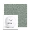 Picture of Odette Spa | Set of 2 | 16" Sunbrella Boxed Round Outdoor Throw Pillows with Premium Inserts
