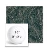 Picture of Palma Canopy | Set of 2 | 16" Sunbrella Boxed Round Outdoor Throw Pillows with Premium Inserts