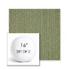 Picture of Posh Shamrock | Set of 2 | 16" Sunbrella Boxed Round Outdoor Throw Pillows with Premium Inserts