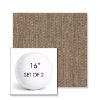 Picture of Proof Fossil | Set of 2 | 16" Sunbrella Boxed Round Outdoor Throw Pillows with Premium Inserts