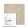 Picture of Proven Dune | Set of 2 | 16" Sunbrella Boxed Round Outdoor Throw Pillows with Premium Inserts