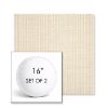 Picture of Proven Flax | Set of 2 | 16" Sunbrella Boxed Round Outdoor Throw Pillows with Premium Inserts