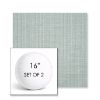 Picture of Proven Seaglass | Set of 2 | 16" Sunbrella Boxed Round Outdoor Throw Pillows with Premium Inserts