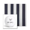 Picture of Relate Harbor | Set of 2 | 16" Sunbrella Boxed Round Outdoor Throw Pillows with Premium Inserts