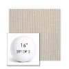 Picture of Replay Char | Set of 2 | 16" Sunbrella Boxed Round Outdoor Throw Pillows with Premium Inserts