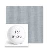 Picture of Replay Mist | Set of 2 | 16" Sunbrella Boxed Round Outdoor Throw Pillows with Premium Inserts
