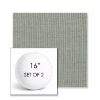 Picture of Replay Moss | Set of 2 | 16" Sunbrella Boxed Round Outdoor Throw Pillows with Premium Inserts